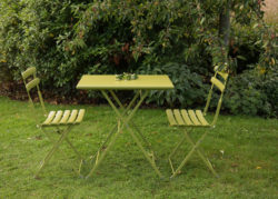 Rome Folding Bistro Set - Green green